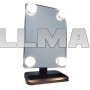 Зеркало с LED подсветкой прямоугольное HH083 360°